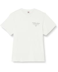 Tommy Hilfiger - Tjm Slim Esstnl Graphic Tee Ext S/s T-shirts - Lyst