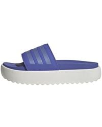adidas - Chancla Adilette Platform - Lyst