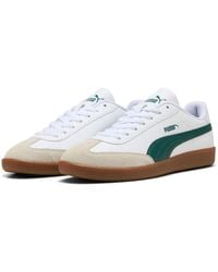 PUMA - 9-t Sneaker Sneakers 398174 14 Wit Groen - Lyst