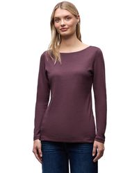 Street One - 3228737 Basic Langarmshirt - Lyst