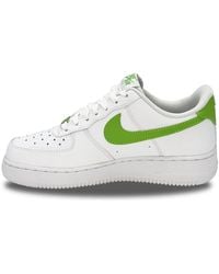 Nike - Air Force 1 '07 Low White Action Green - 41 - Lyst