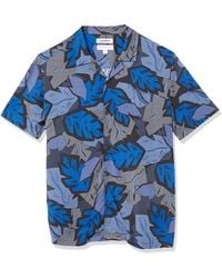 Goodthreads Standard-fit Short-sleeve Camp Collar Hawaiian - Blue