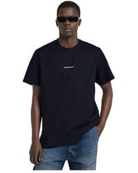 G-Star - G-Star Center Chest Logo Loose R T T-Shirt - Lyst