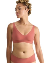 Sloggi - Zero Feel 2.0 Soft Bra Candid Orange - Lyst