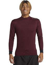Quiksilver - Shirt Tee Top - Wine - Uv Sun Protection And Spf - Lyst