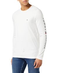 Tommy Hilfiger - Tommy Logo Long-sleeve T-shirt Cotton - Lyst