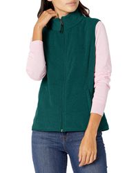 Amazon Essentials Full-zip Polar Fleece Vest Outerwear - Green