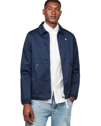 G-Star - Strett Coach Overshirt Jacke - Lyst