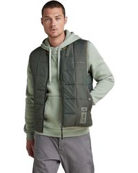 G-Star RAW - Meefic Square Quilted Weste - Lyst