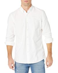 Hombre Ropa de Camisas de Camisas de vestir Regular-Fit Long-Sleeve Solid Oxford Shirt Camisa Goodthreads de hombre de color Azul 10 % de descuento 