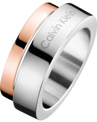 Calvin Klein Anello da donna e Acciaio - Multicolore