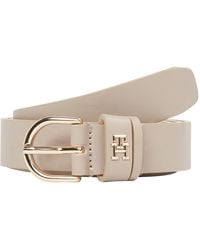 Tommy Hilfiger - Gürtel Essential Effortless 2,5 cm Ledergürtel - Lyst