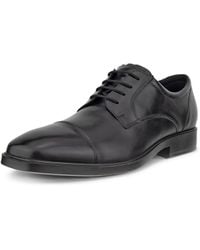Ecco - Milan Cap Toe Tie Oxford - Lyst