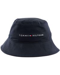Tommy Hilfiger - TH Essential Essential Bucket Hat S Space Blue - Lyst