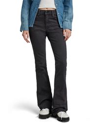 G-Star RAW 3301 Flare Jeans in Blue | Lyst UK