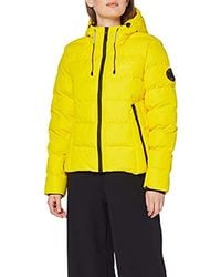 Superdry Spirit Puffer Icon Jacket - Yellow