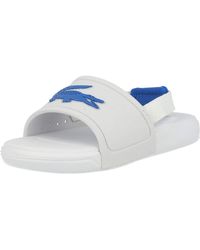 Lacoste L.30 Slide 120 1 Blanc/Bleu Synthétique 24 EU