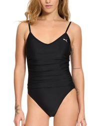PUMA One-piece swimsuits and bathing suits for Women | Lyst