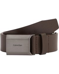 Calvin Klein - Cinturón de Piel para Hombre - Lyst