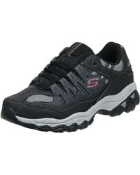 Skechers - AFTER BURN M.FIT Memory Foam Lace-Up Sneaker - Lyst