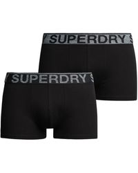 Superdry - Trunk Double Pack Boxershorts - Lyst