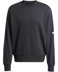 adidas - Essentials Lose Fit Three Bar Sweatshirt - Lyst