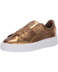 puma basket platform luxe