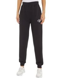 Calvin Klein - Jeans MONOLOGO Cuffed Jog Pant Sweatpants - Lyst