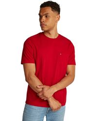 Tommy Hilfiger - 's Short Sleeve Essential T-shirt With Breast Pocket - Lyst