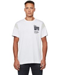 G-Star RAW - C&s Back Graphic + Loose R T-shirts - Lyst