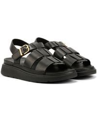 Fitflop - Gen-Ff Fisherman Leather Sandals - Lyst