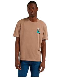 Lee Jeans - SS NAT DYE Loose Tee T-Shirt - Lyst
