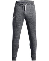 Under Armour - S Rival Terry Joggers Grey L - Lyst