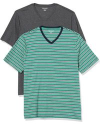 Essentials 2-Pack Loose-Fit V-Neck fashion-t-shirts