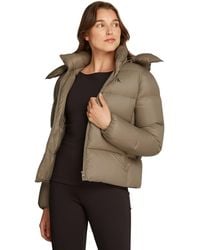 Calvin Klein - Calvin Klein Pufferjacke Down Short Puffer mit Kapuze - Lyst