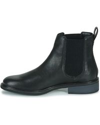 Clarks - Cologne Arlo 2 Leather Boots In Black Standard Fit Size 7 - Lyst
