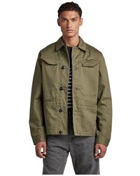 G-Star - Worker Overshirt Jas - Lyst