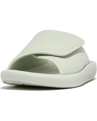 Fitflop - Iqushion City Adjustable Water-resistant Slides Wedge Sandal - Lyst