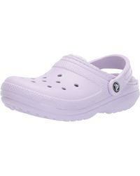 Crocs™ - Unisex Adult Classic Lined | Warm And Fuzzy Slippers Clog - Lyst