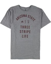 adidas - ASU T-shirt graphique à trois rayures pour homme - Lyst