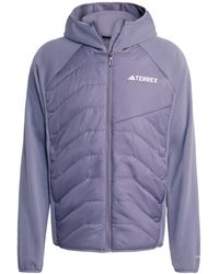 adidas - Terrex Multi Climawarm Insulated Hybrid Hooded Jacket - Lyst