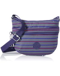 Kipling - Arto, Borse a Tracolla Donna, Stampa Geometrica Blu, One Size - Lyst
