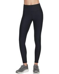 Skechers - Go Walk Ribbed High Waist LEGGING - Lyst