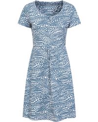 Mountain Warehouse - Mountain Essentials Lora Skaterkleid für – Leichtes und Atmungsaktives Kleid mit Stilvollem Druck – Ideal für - Lyst