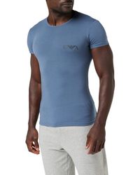 Emporio Armani - 2 Pack Bold Monogram Short Sleeve Slim Fit T-shirt - Lyst