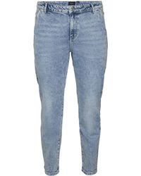 Vero Moda - Female Mom Jeans VMCISA Hohe Taille Hohe Taille Jeans - Lyst