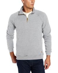 men's carhartt half zip pullover