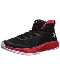 under armour shoes black and red