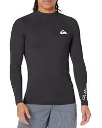 Quiksilver - Standard All Time Long Sleeve Rashguard Upf 50 Sun Protection Surf Shirt - Lyst