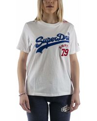 Superdry S Vintage VL Interest Tee T-Shirt - Mehrfarbig